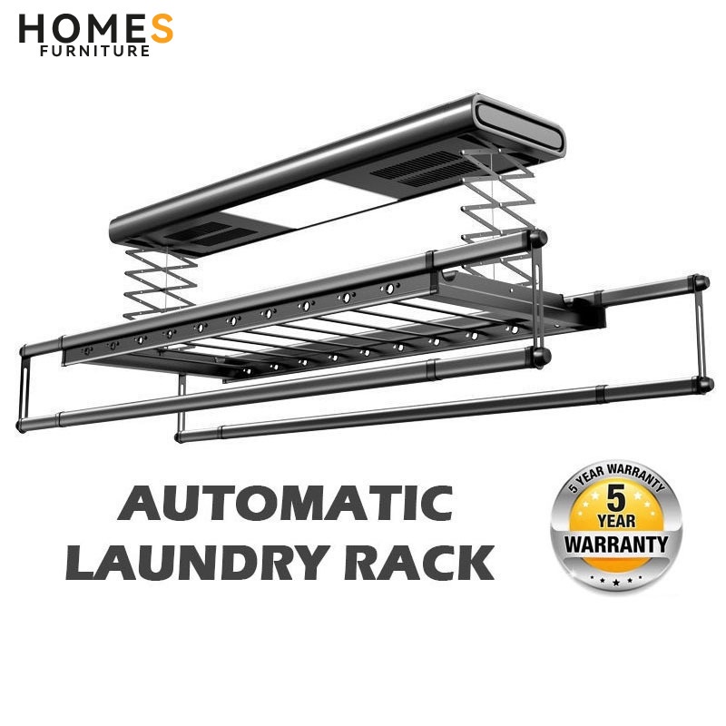 Automated Laundry Rack Smart Laundry System Drying Rack (HS) Shopee