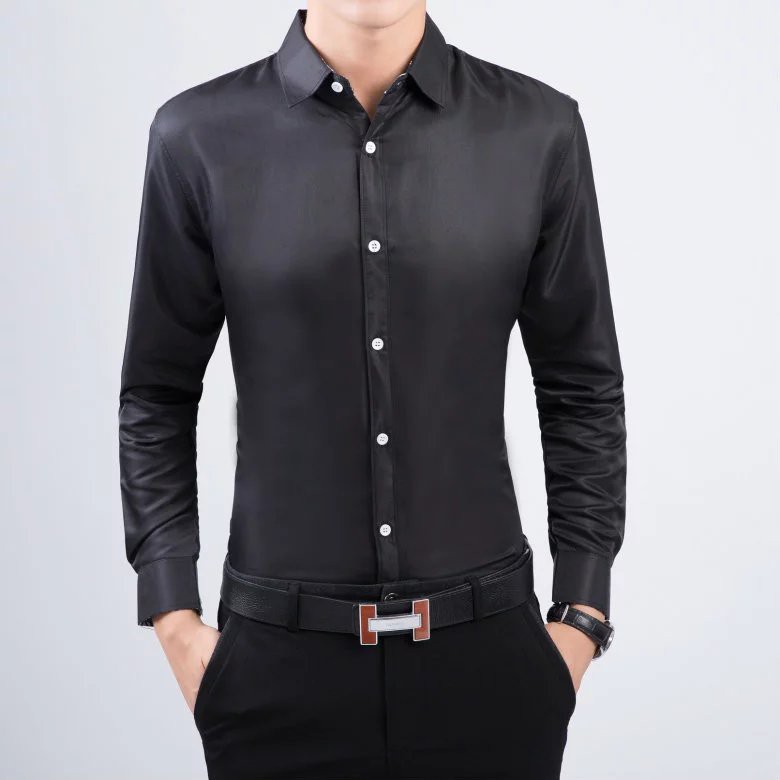 black long sleeve shirt outfits