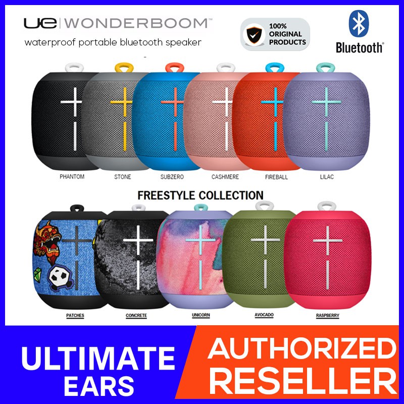 ultimate ears wonderboom portable waterproof bluetooth speaker