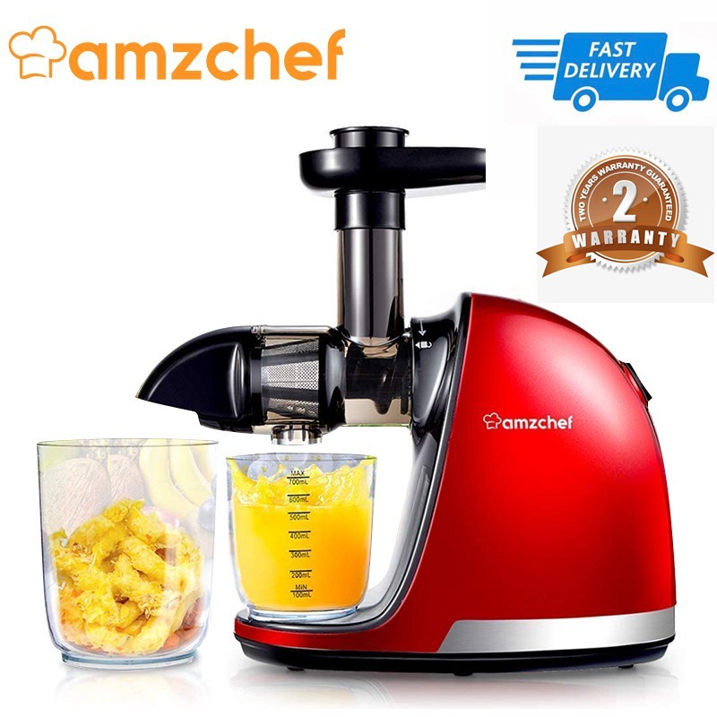 Slow Juicer,AMZCHEF Slow Masticating Juicer Extractor Professional