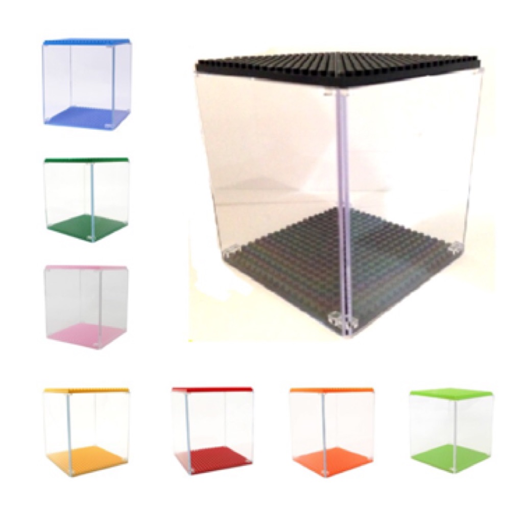 * Free Cconnecting Bricks * Nanoblock Acrylic Display Case ( LOZ