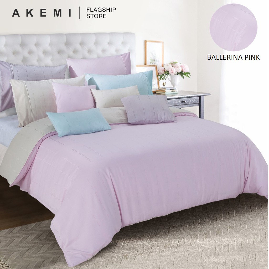 Akemi Tencel Touch Clarity Diletta Ballerina Pink Quilt Cover