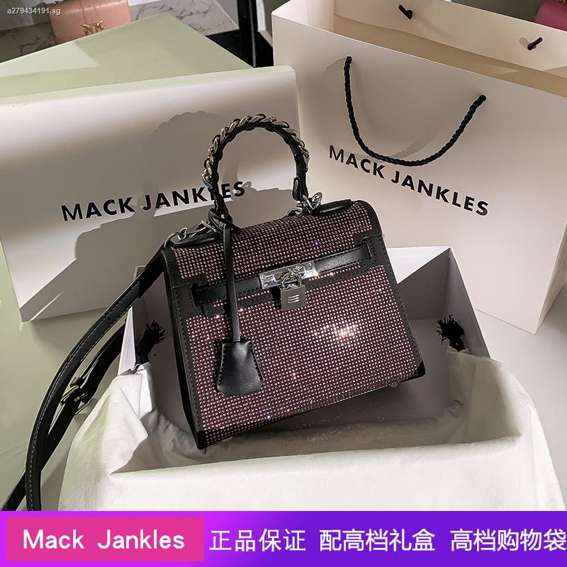 hong kong mack jankles leather second generation mini kelly bag 2020 new tide female hand set ...