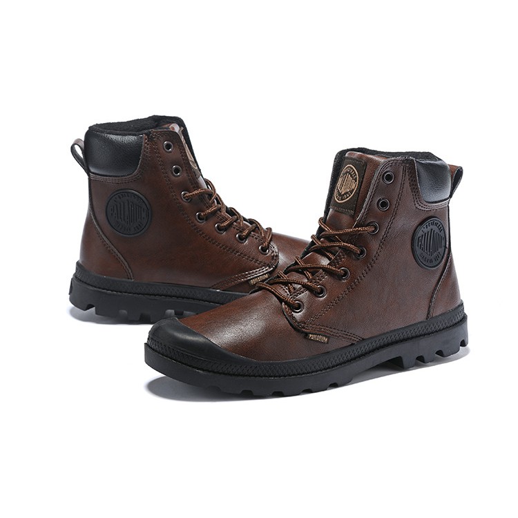 palladium leather shoes