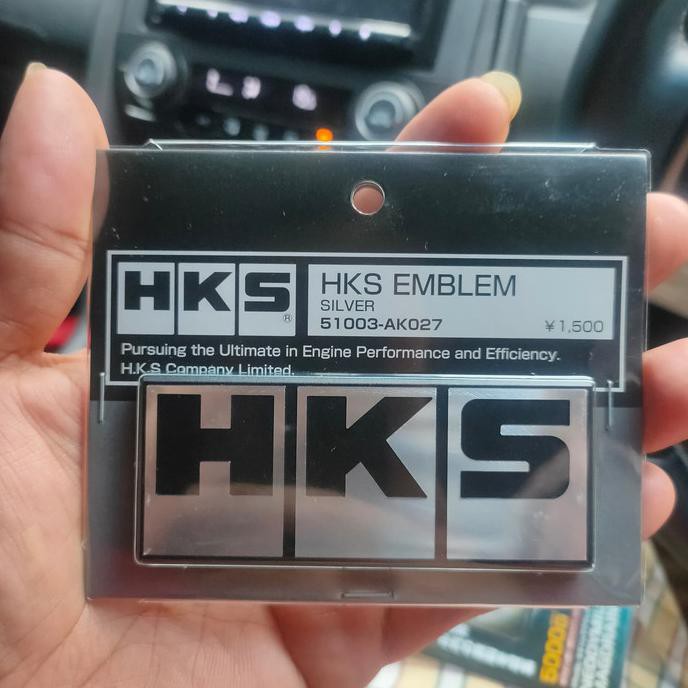 Hks Emblem 51003-ak027 Original | Car Emblem | Shopee Singapore