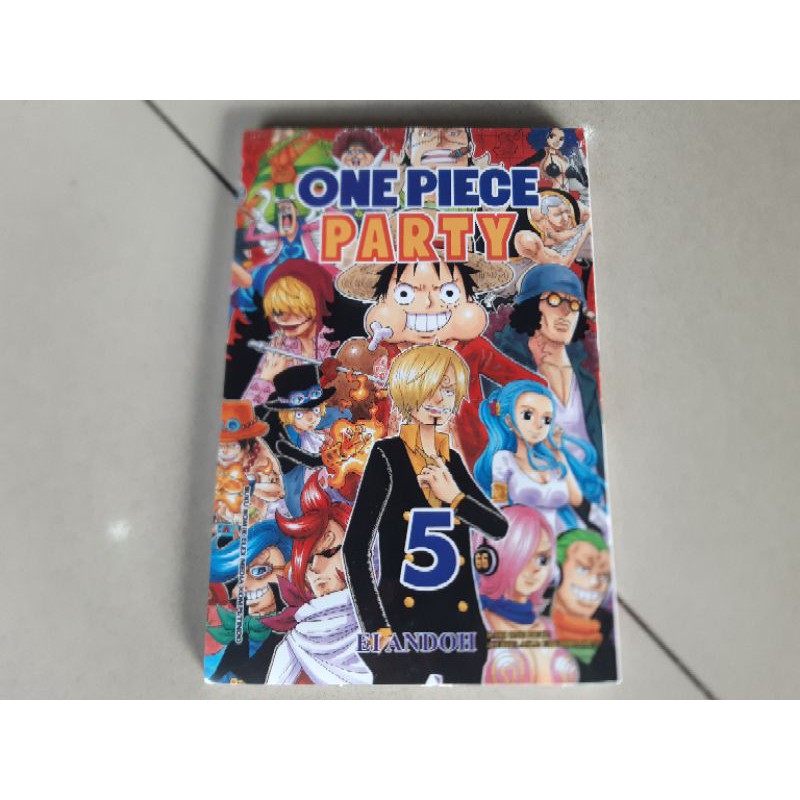 Comic One Piece Party 5 Shopee Singapore