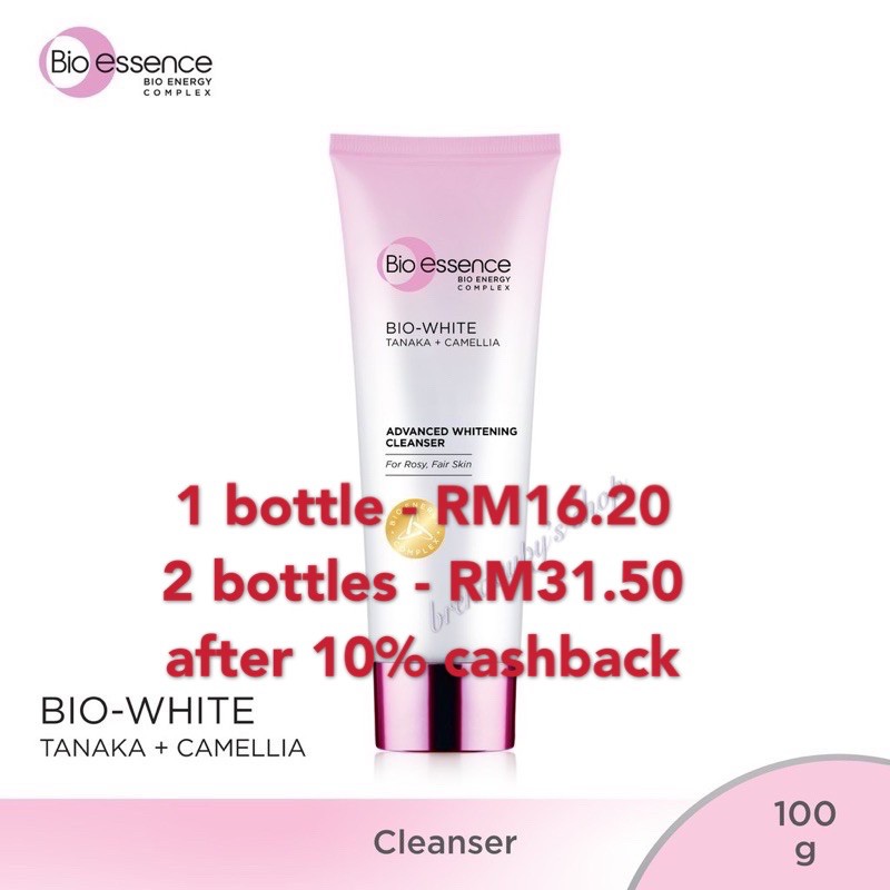bio white advanced whitening cleanser