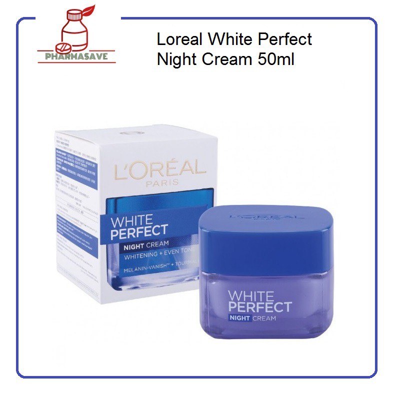 loreal white perfect night cream result