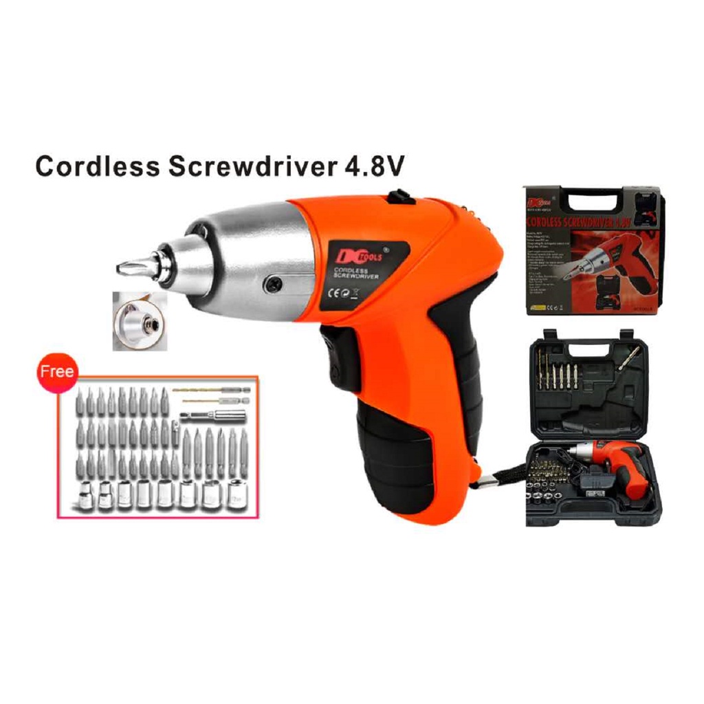 {SG} Rechargeable Cordless Pivoting Screwdriver Set Electric