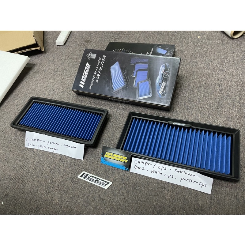 Works High Flow Air Filter Exora Saga Blm Persona Iriz Gen2 Satria Neo Exora Campro Cps Shopee Singapore