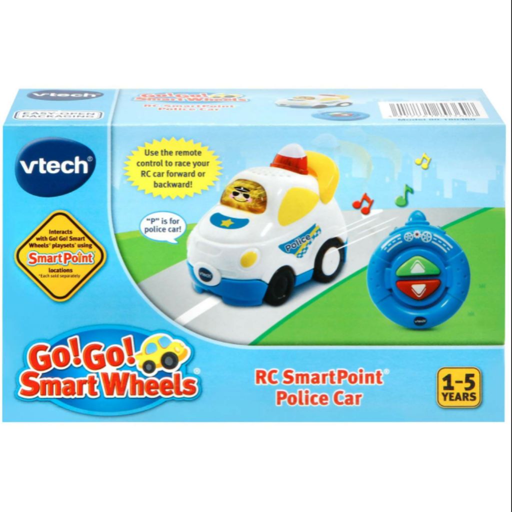 vtech toot toot remote control police car