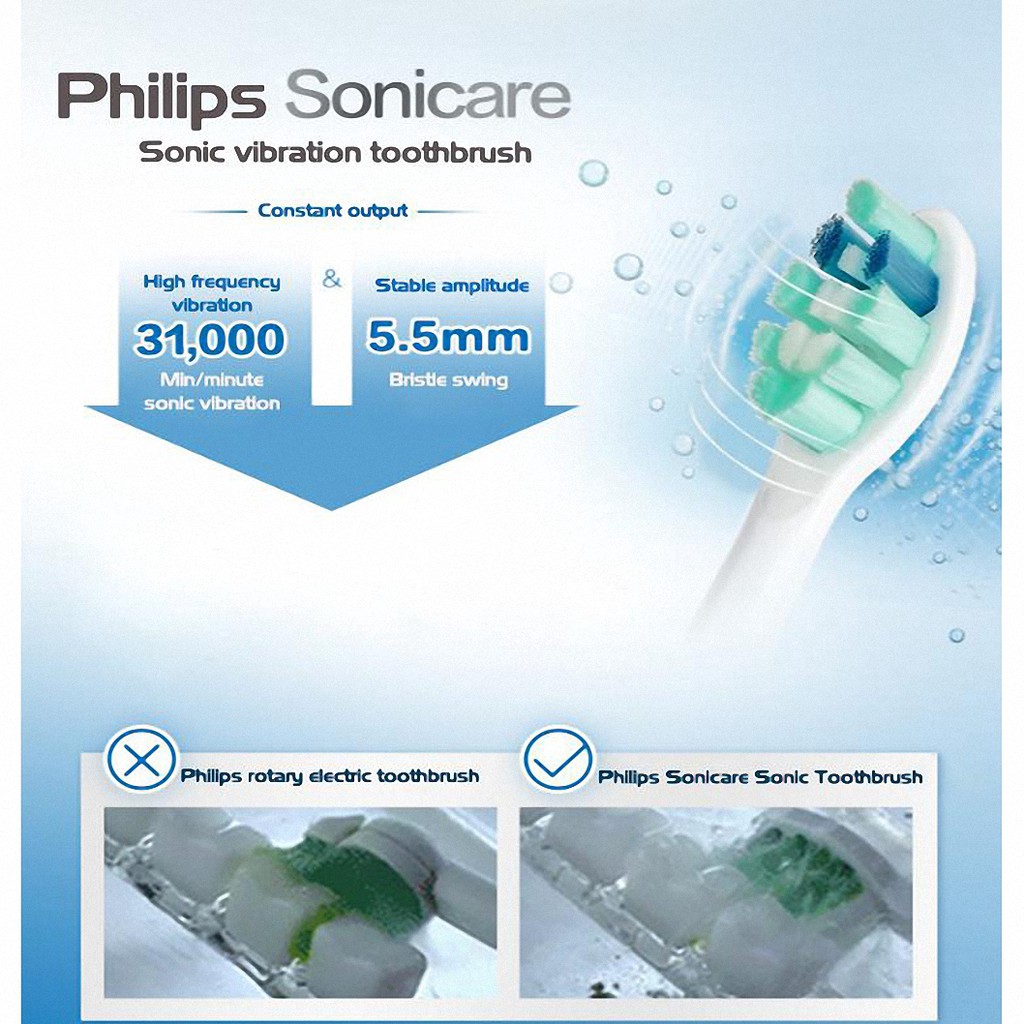 philips sonicare vibration