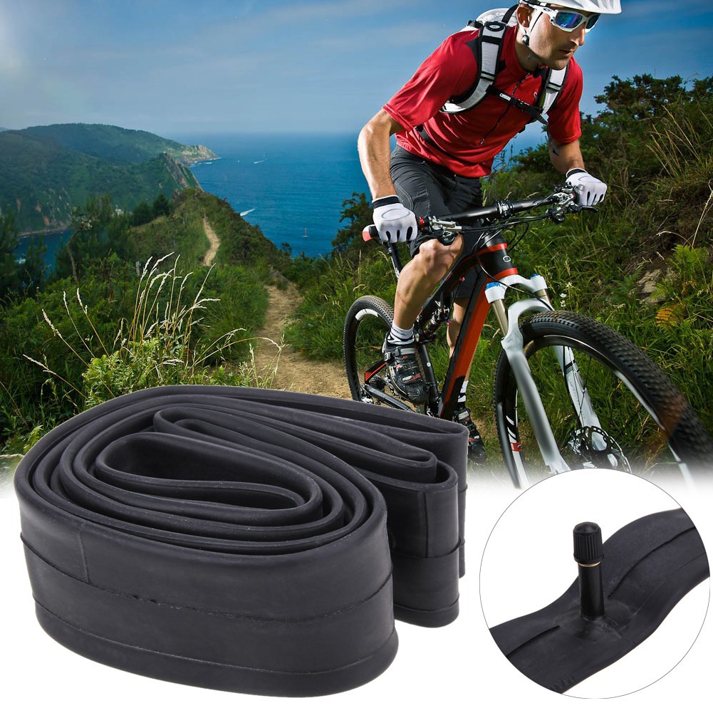 Bike Air Valve Tire Tyre Replaceable Inner Rubber Tube 26inch 1.5/1.75 1.9/2.125
