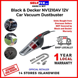 Black and Decker 12V Auto Car Vacuum Dustbuster NV1210AV-B1