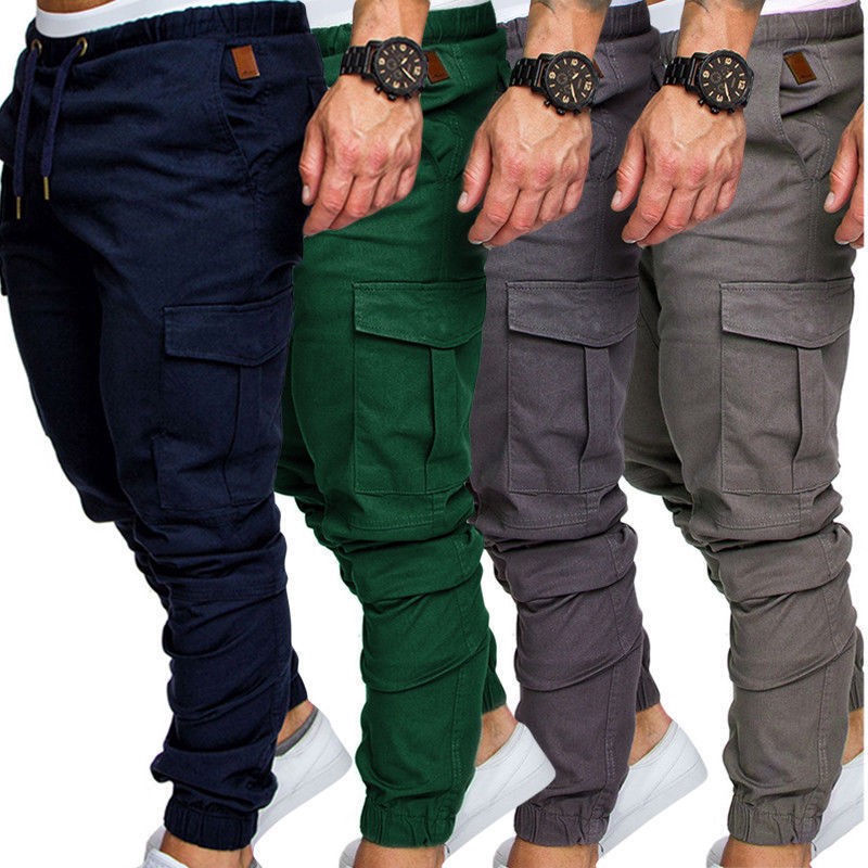 slim fit cargo jogger pants