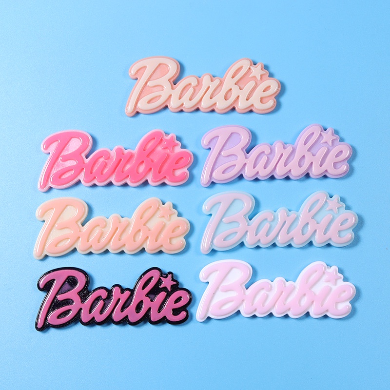 1PCS Fashion Crocs Jibbitz Accessories Creative Two-color English Barbie  Letter Board Cartoon Pattern Shoe Buckle DIY Shoes Charm Button | Shopee  Singapore