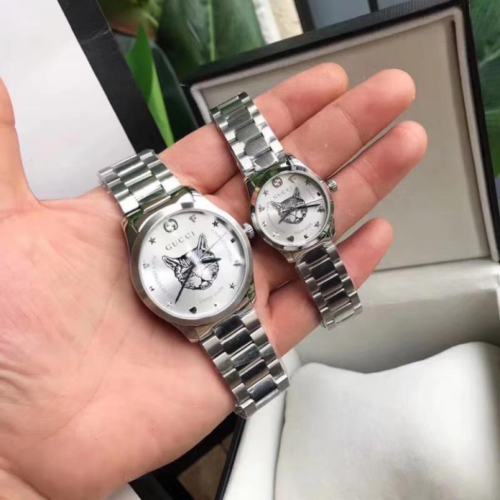 gucci g timeless watch silver