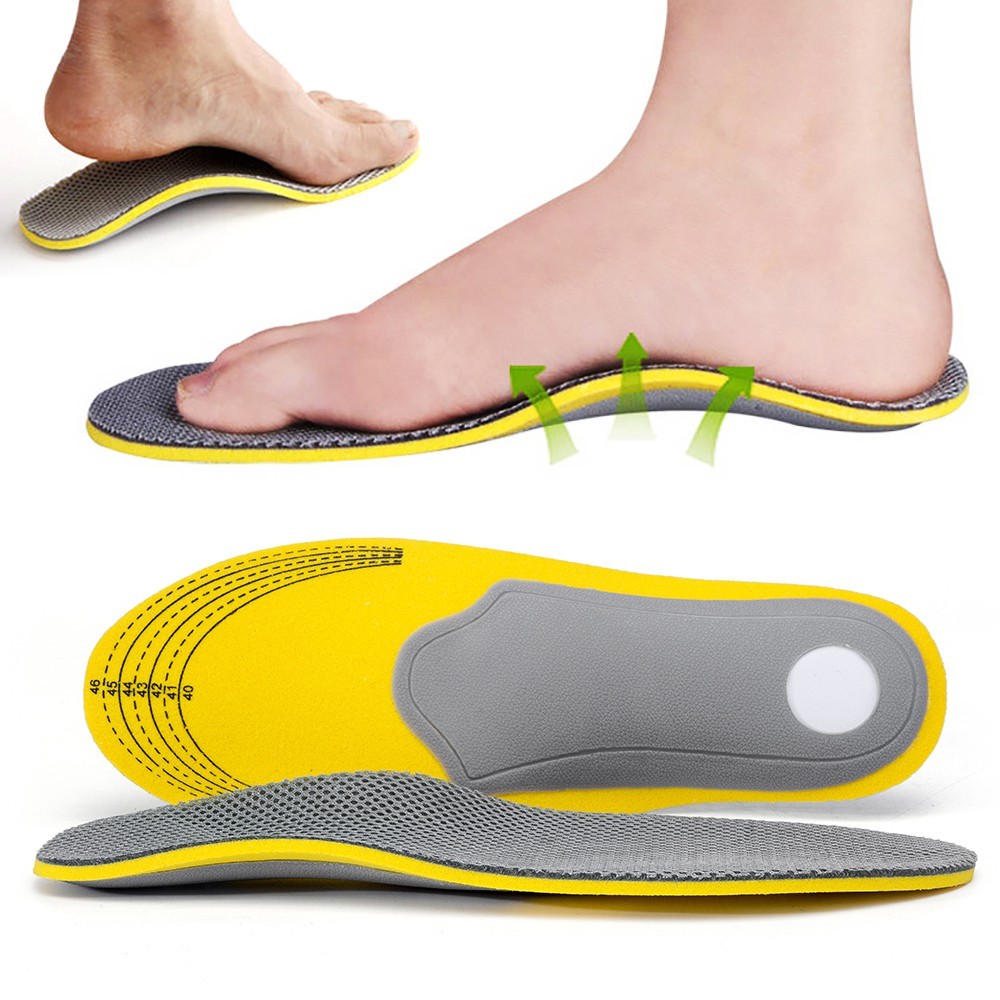 Orthotic Foot Arch Support Insoles sports running shoe pad men women ...