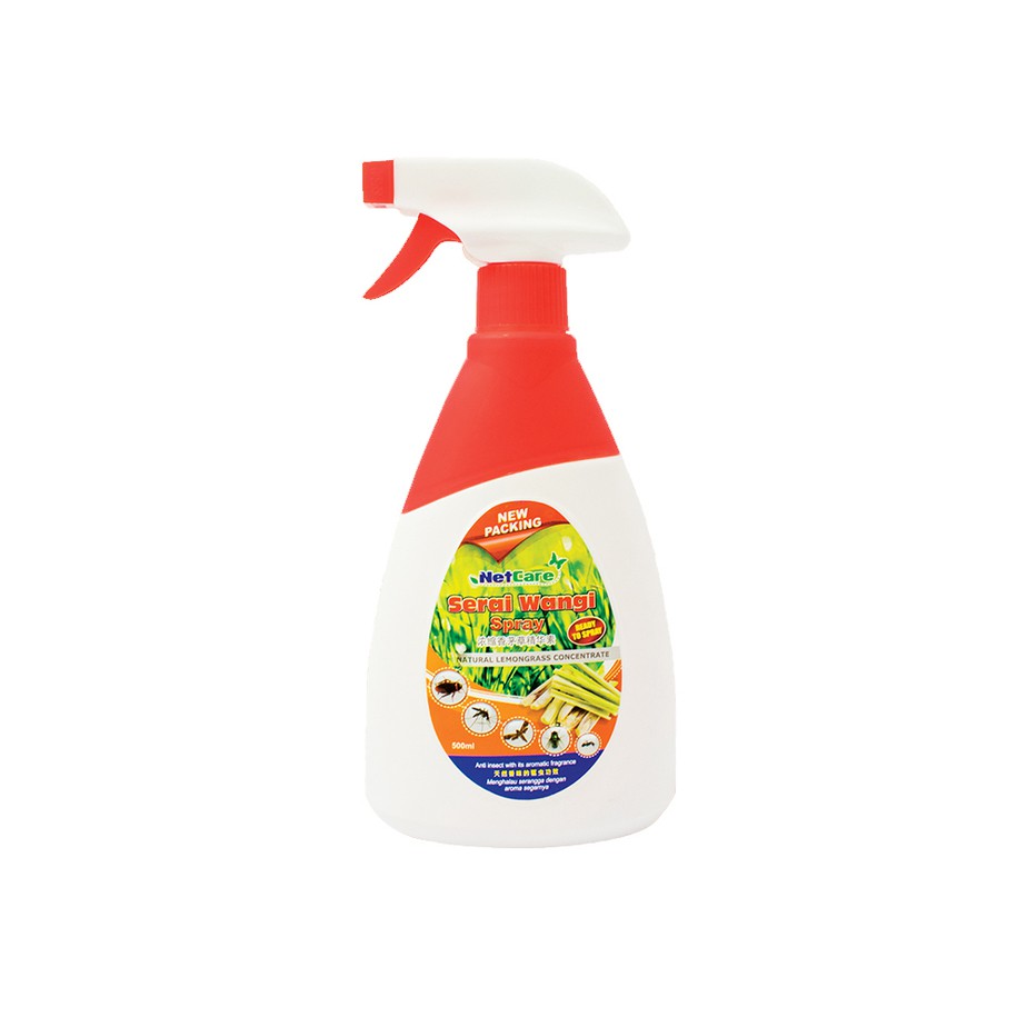 NETCARE Lemongrass Insect Spray 500ml Serai Wangi Shopee Singapore