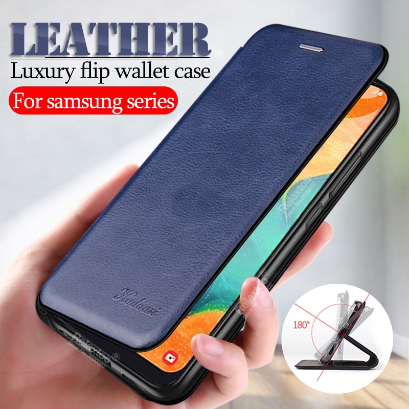 Leather flip case For samsung Galaxy Note 10 plus S20 Ultra a51 a71 wallet  cover For samsung Galaxy a10 samsung s20 Ultra samsung A51 samsung a10 a20  a30 a40 a50 a70 s8