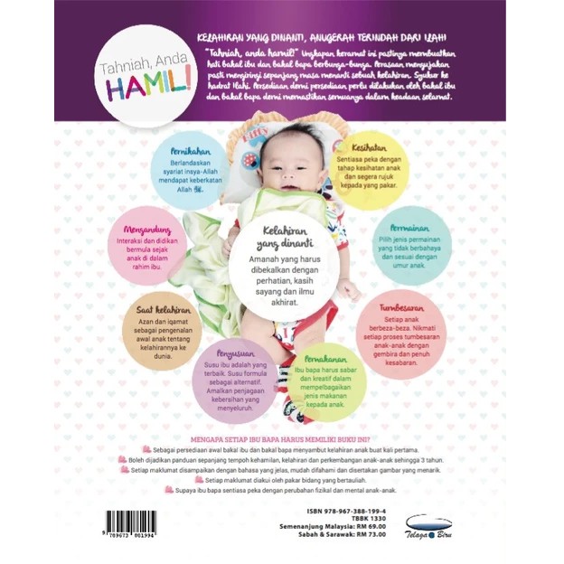 Shop Malaysia Your Pregnancy Tahniah Pregnancy Guide Birth And Child Care Telaga Blue Shopee Singapore