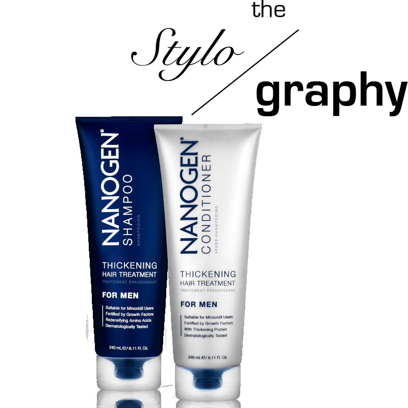 Nanogen Thickening Hair Treatment For Men Shampoo Conditioner