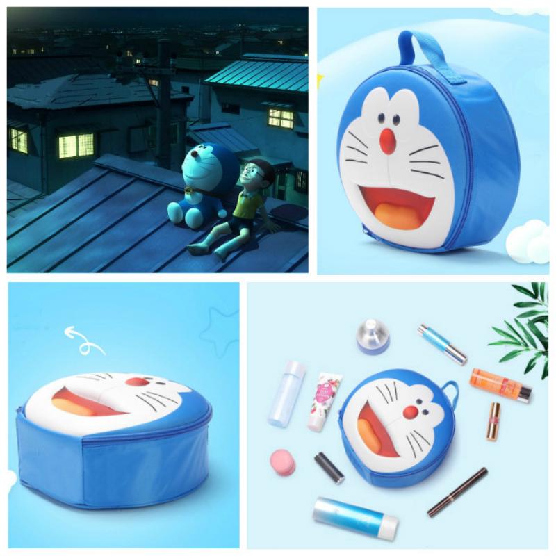 Storage Rack Storage Bag Storage Round Large Capacity Doraemon