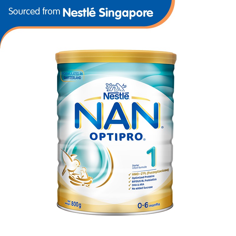 Nestlé® NAN® OPTIPRO® 1 Starter Formula 2'FL 800g | Shopee Singapore