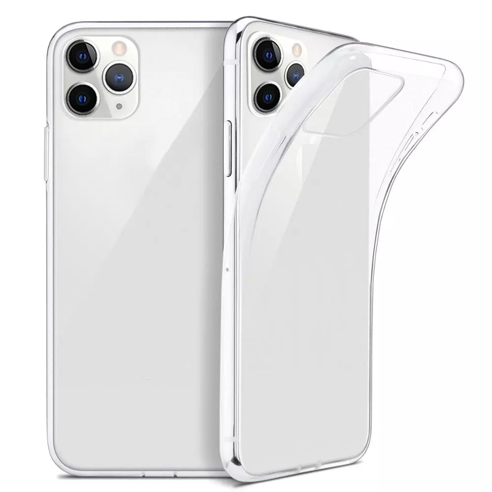 Ultra Thin Slim Clear Soft TPU Case for iPhone 11 12 13 14 Pro Max XR X XS MAX 8 7 6S Plus SE 2022 Transparent Cover
