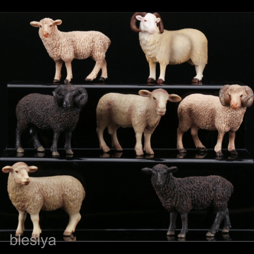 plastic goat figurines