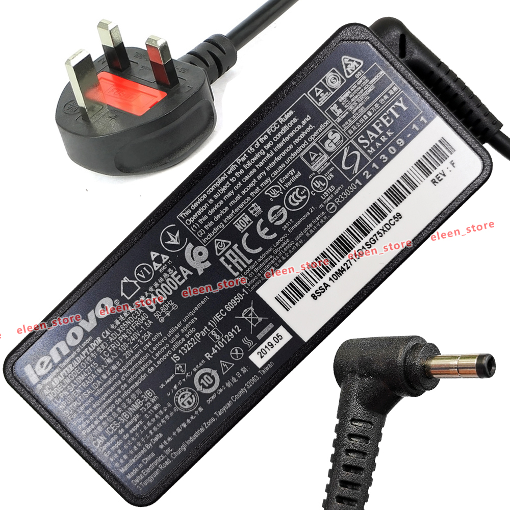 New 65W 20V 3.25A Laptop AC Adapter Charger For Lenovo ideapad 330s 330 320 310 310s 510 520 530