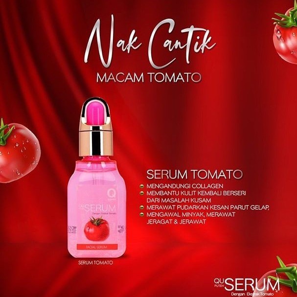 Dsv Qu Puteh Tomato Serum Combo Sale Shopee Singapore