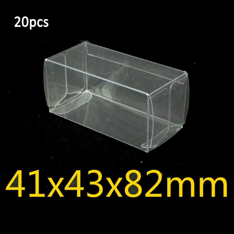 Box Case 41*43*82mm For Hotwheels 1:64 Toys Car Protector PVC Display Box Accs 