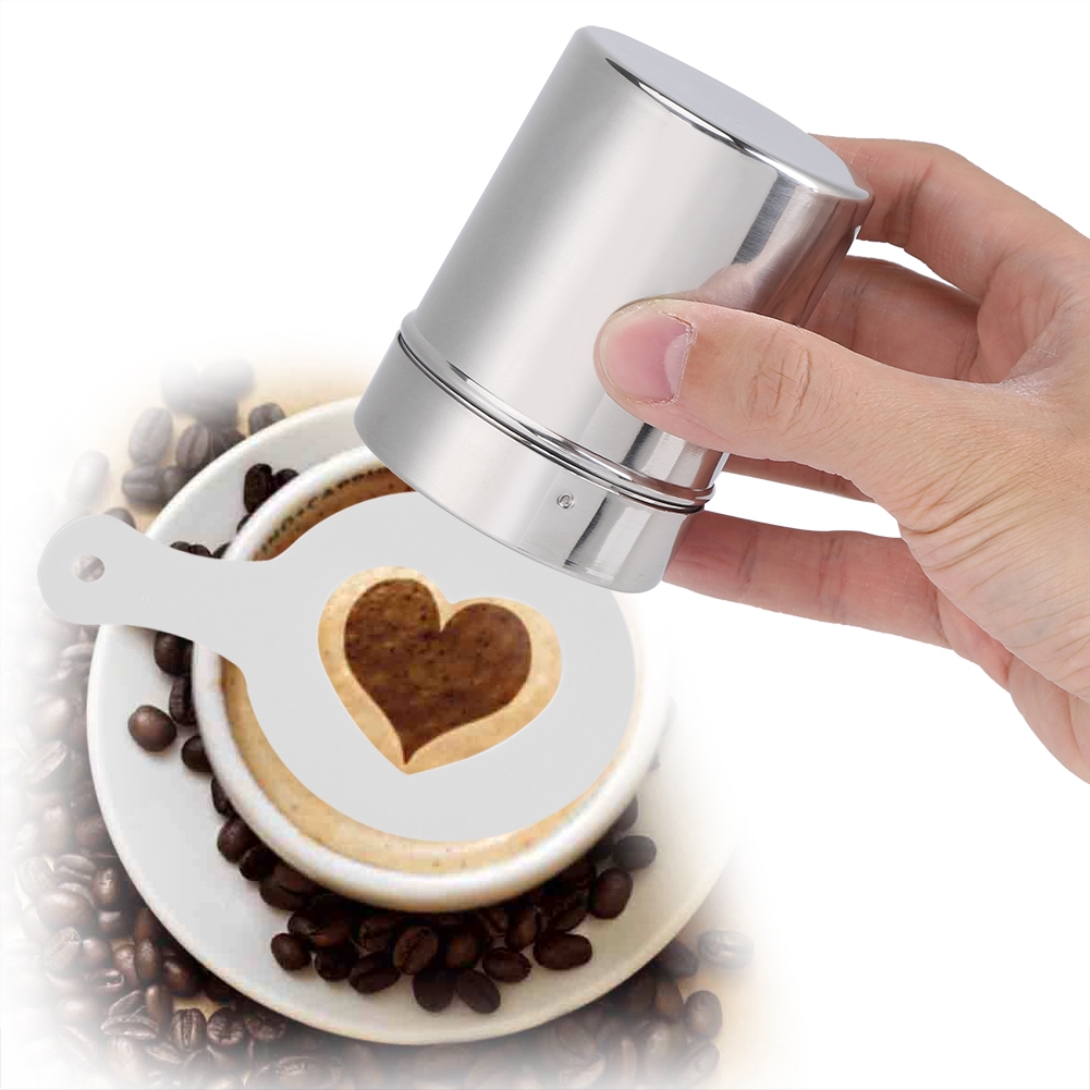 [Ready Stock]Coffee Sifter Stainless Steel Chocolate Shaker Cocoa Flour