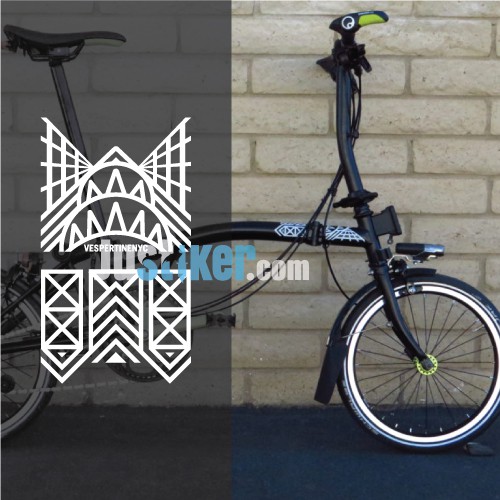 brompton sticker frame