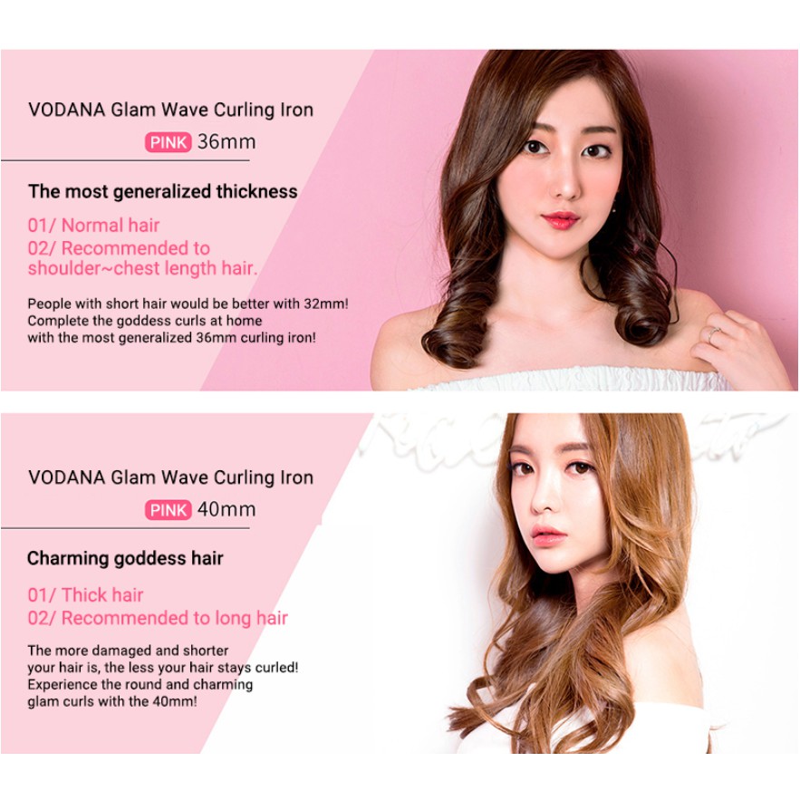 vodana curling iron 36mm