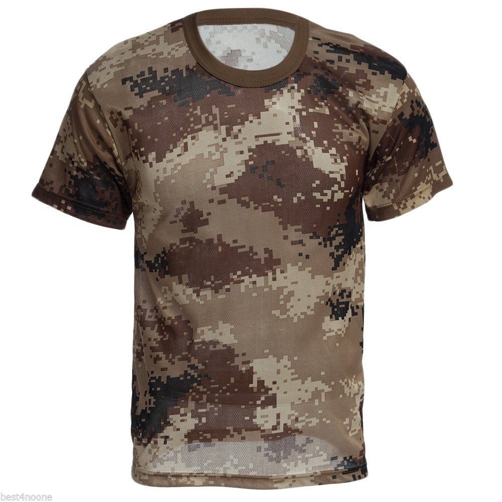 Mens Womens Camouflage Tactical Military Short Sleeve T Shirt Quick Dry Tee Tops Shopee Singapore - roblox torso digital camo combat shirt roblox
