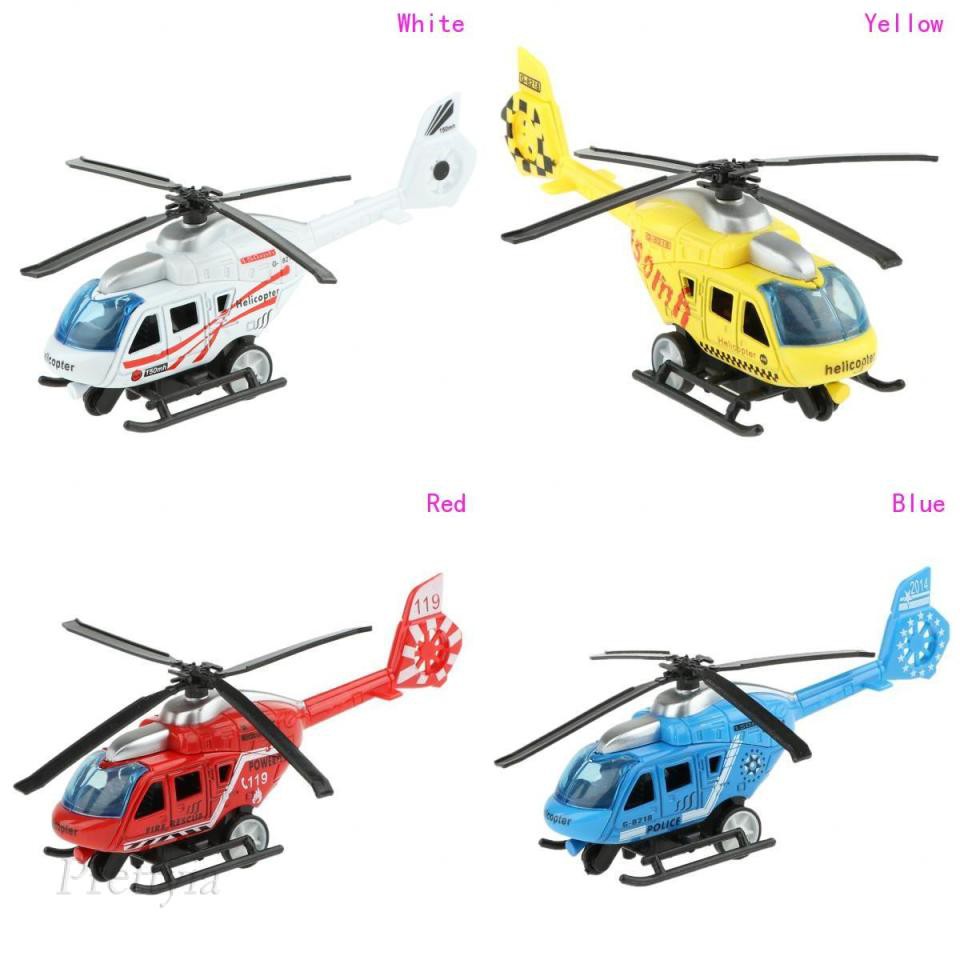 Diecasts Vehicles 1:43 Scale Alloy Helicopter Model Airplane Toys for Kids 