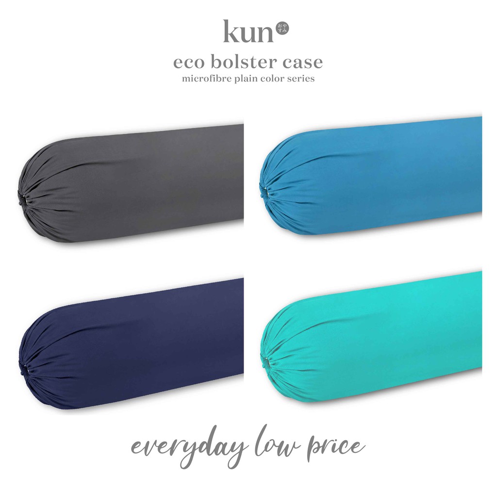 Shop Malaysia Kun 12 Colors Premium Microfibre Bolster Case Hug Pillowcases 35cm X 105cm Shopee Singapore