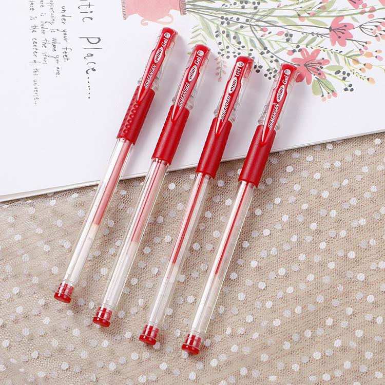 1pcs European standard 0.5mm bullet gel pen Creative stationery needle