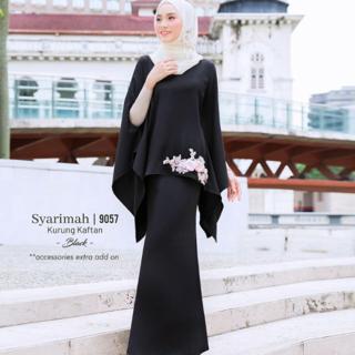 Syarimah Kurung Kaftan Baju Kurung Kaftan Baju Kurung Kelawar Kaftan Syarimah Plain Mini Kurung Baju Kurung Moden Shopee Singapore