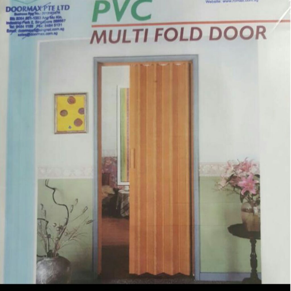 Toilet Pvc Multi Folding Door