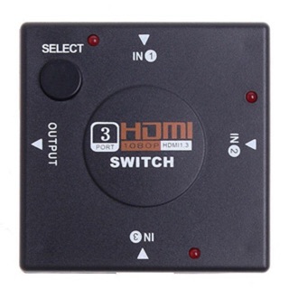 ★SG Ready Stock★3 Port HDMI 1080P Switch Switcher Splitter with For Video Selector Hub HDTV PS3 DVD