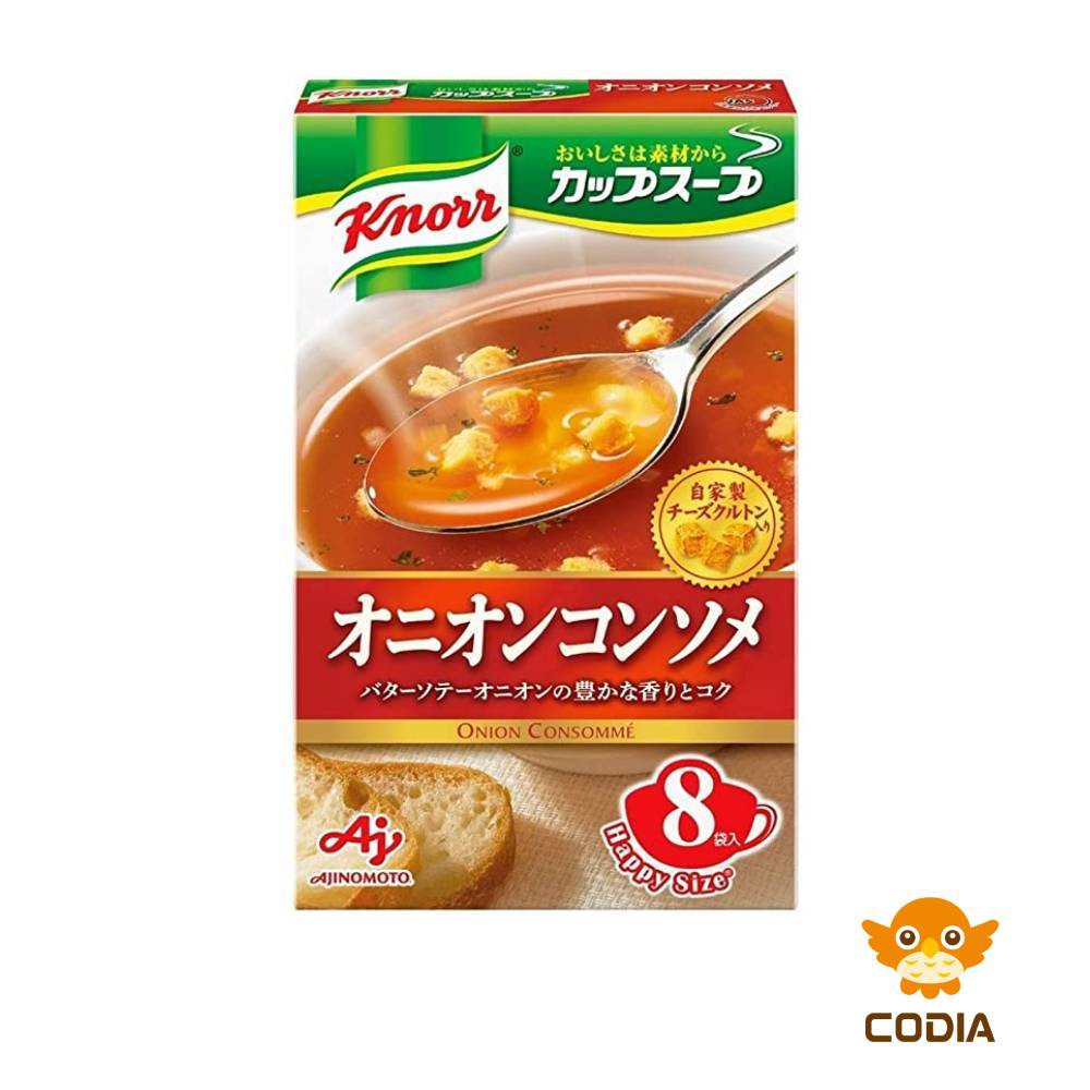 Ajinomoto Knorr Cup Soup Onion Consomme 8 bags (Direct from Japan)(Made
