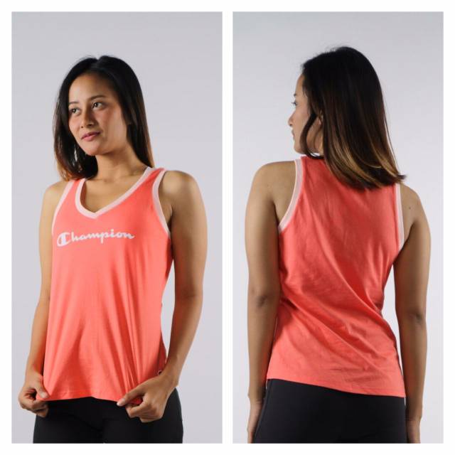 red champion tank top