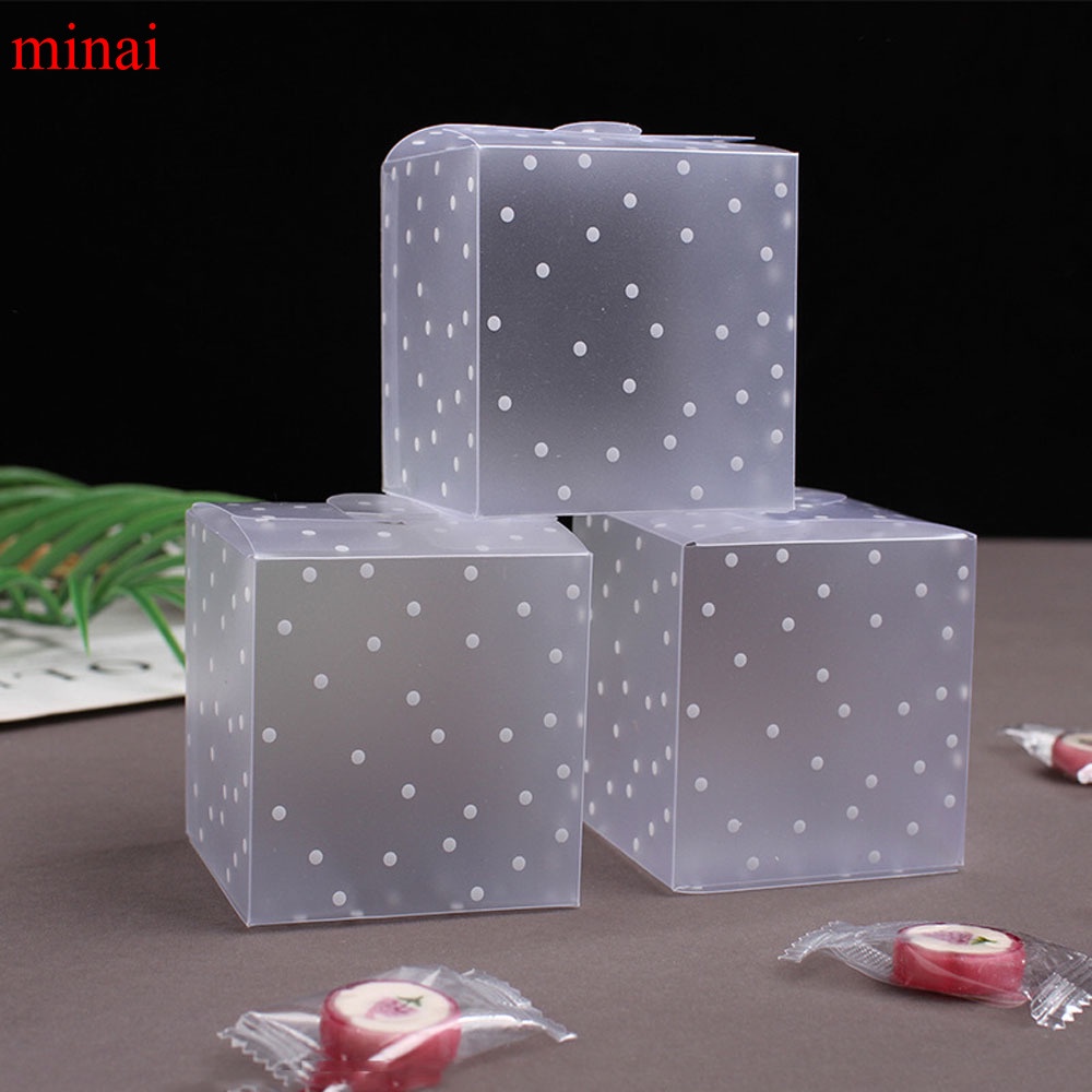 60 Pcs Clear Favor Boxes,2x 2x 2 Valentines Day Clear Gift Boxes,Plastic Gift Boxes Transparent Cube Boxes for Wedding Party Decorations 