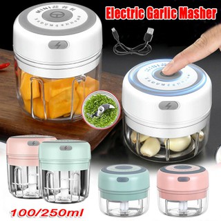 USB charging baby food supplement machine cooking machine electric garlic mixer garlic chopper