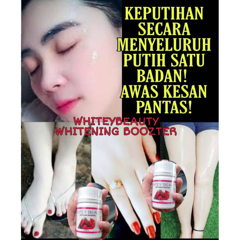 White Pill 1 Agency Whitening Booster Brightening Skin 30 Caps Shopee Singapore