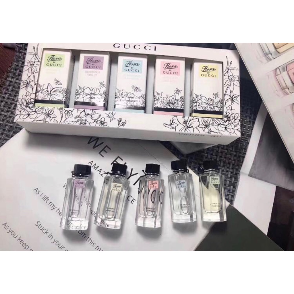 gucci flora gift set