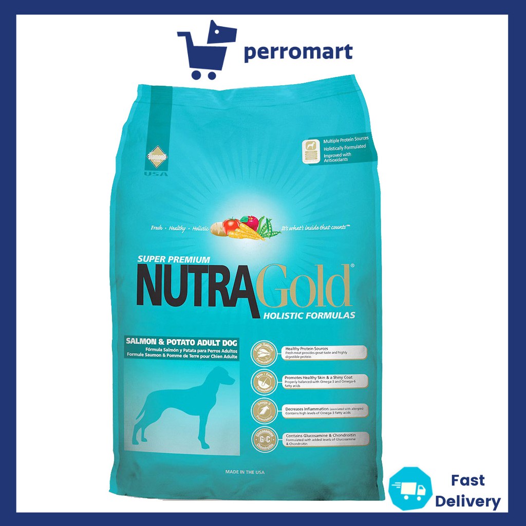 salmon and potato dog food 15kg